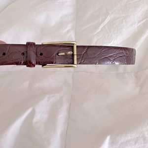 Women’s Vintage Genuine Leather Belt | Size 34